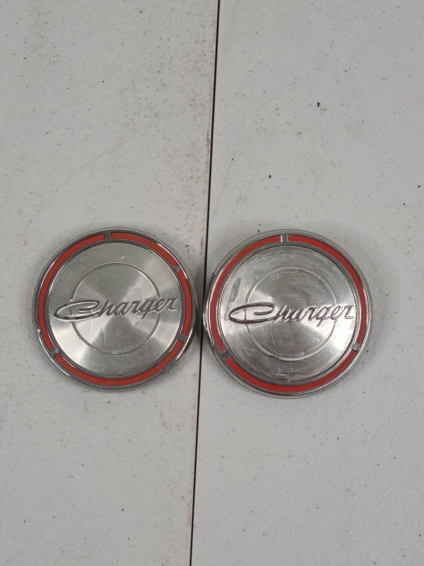 1968-1970 Dodge Charger Upper Door Pad Medalion/Emblem Part# 287626711249A