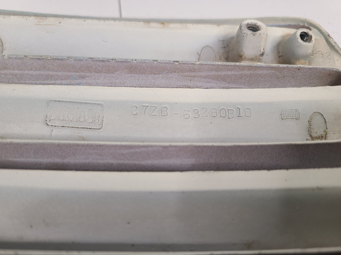 1967-68 Mustang Fastback Quarter Vent Assembly Part# C7ZB-63278C54