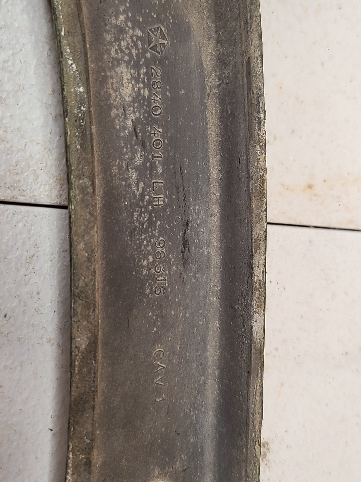 1968-1970 Charger Quarter Exstention Part# 2840401 LH