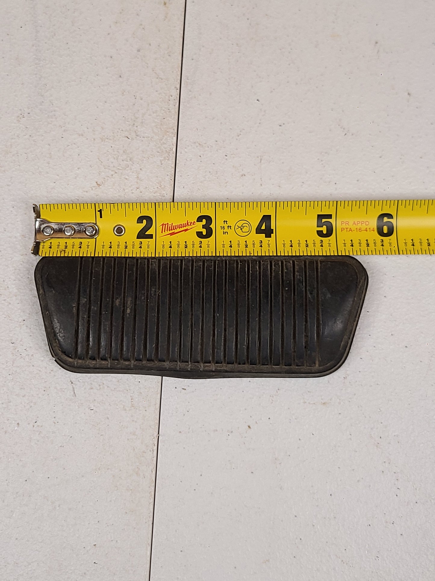Rubber Brake Pedal Cover
