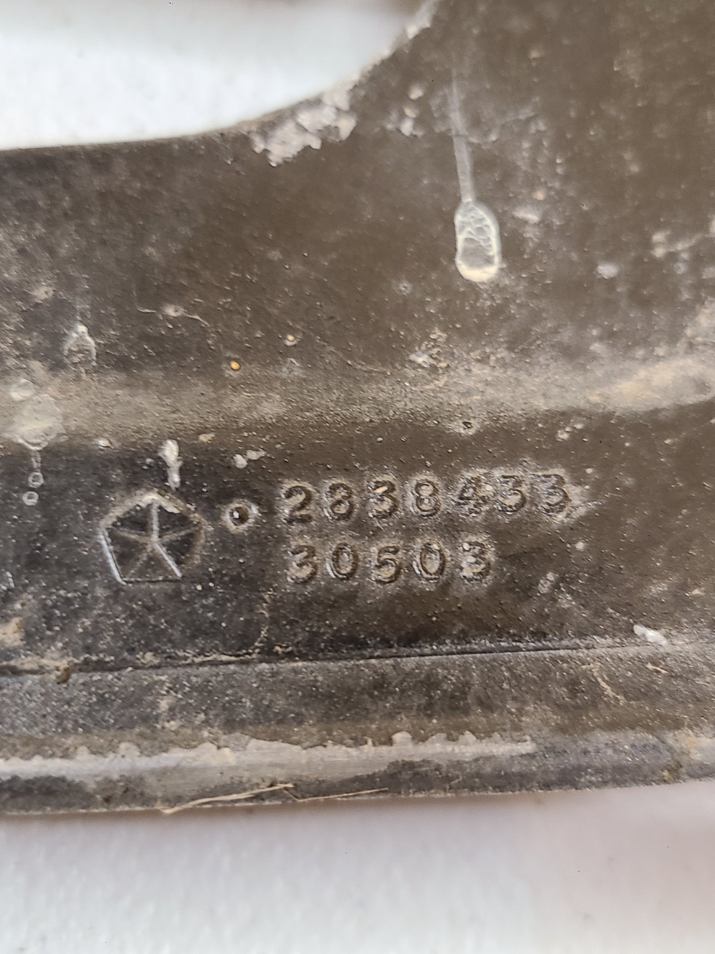 1968-1970 Dodge Charger Rear Left Quarter Window Regulator Part# 2838433 #2