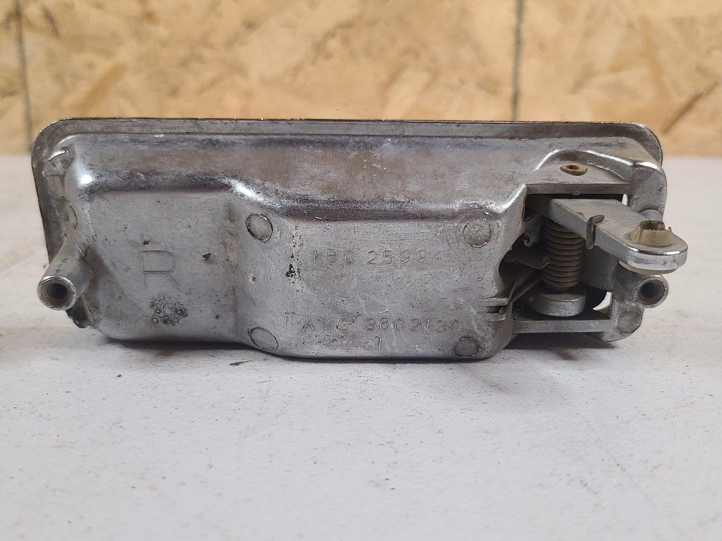 1968-1980 AMC Ambassador, Matador, Rebel Pacer Exterior RH Door Handle Part# 3602130