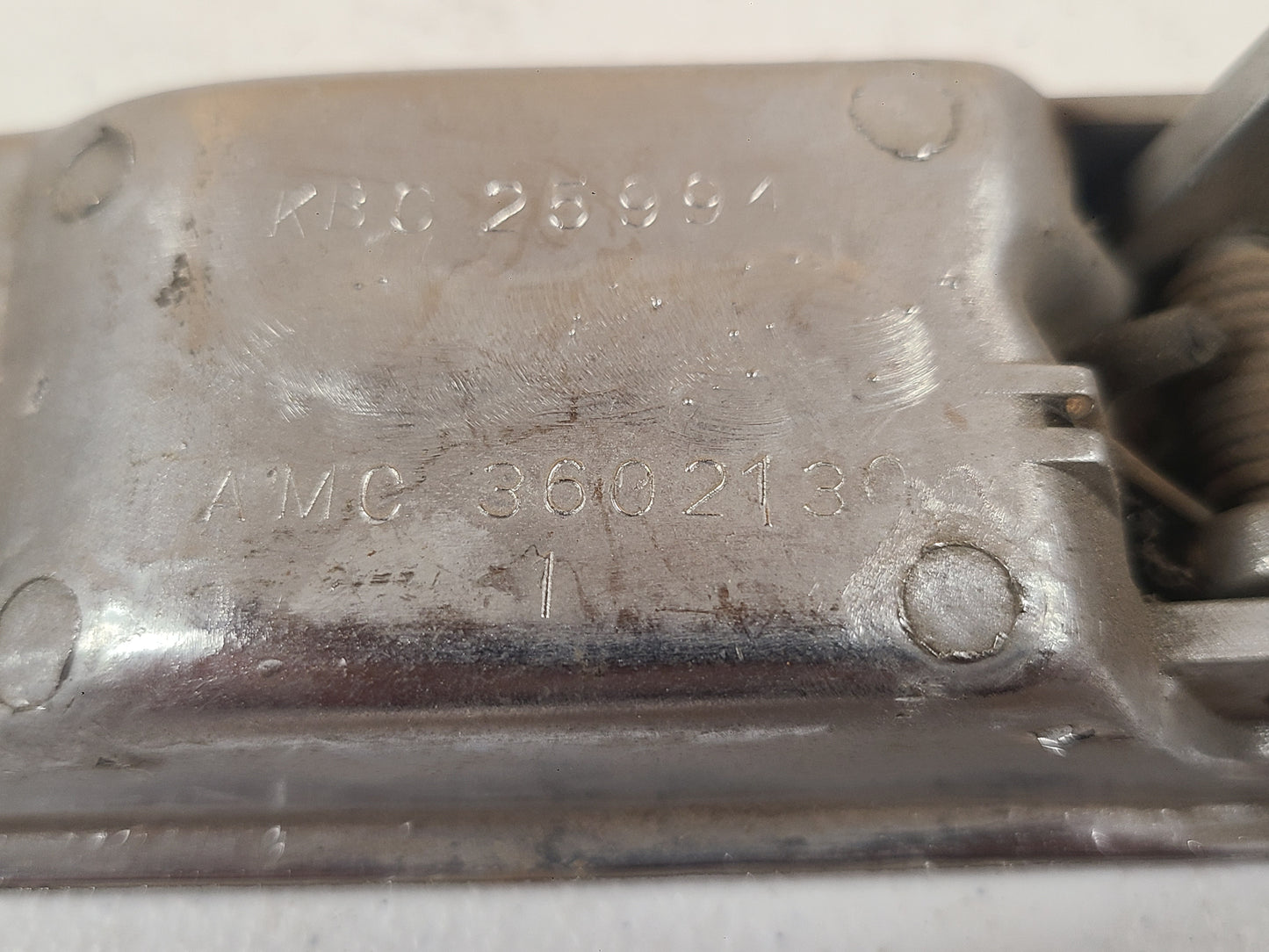 1968-1980 AMC Ambassador, Matador, Rebel Pacer Exterior RH Door Handle Part# 3602130