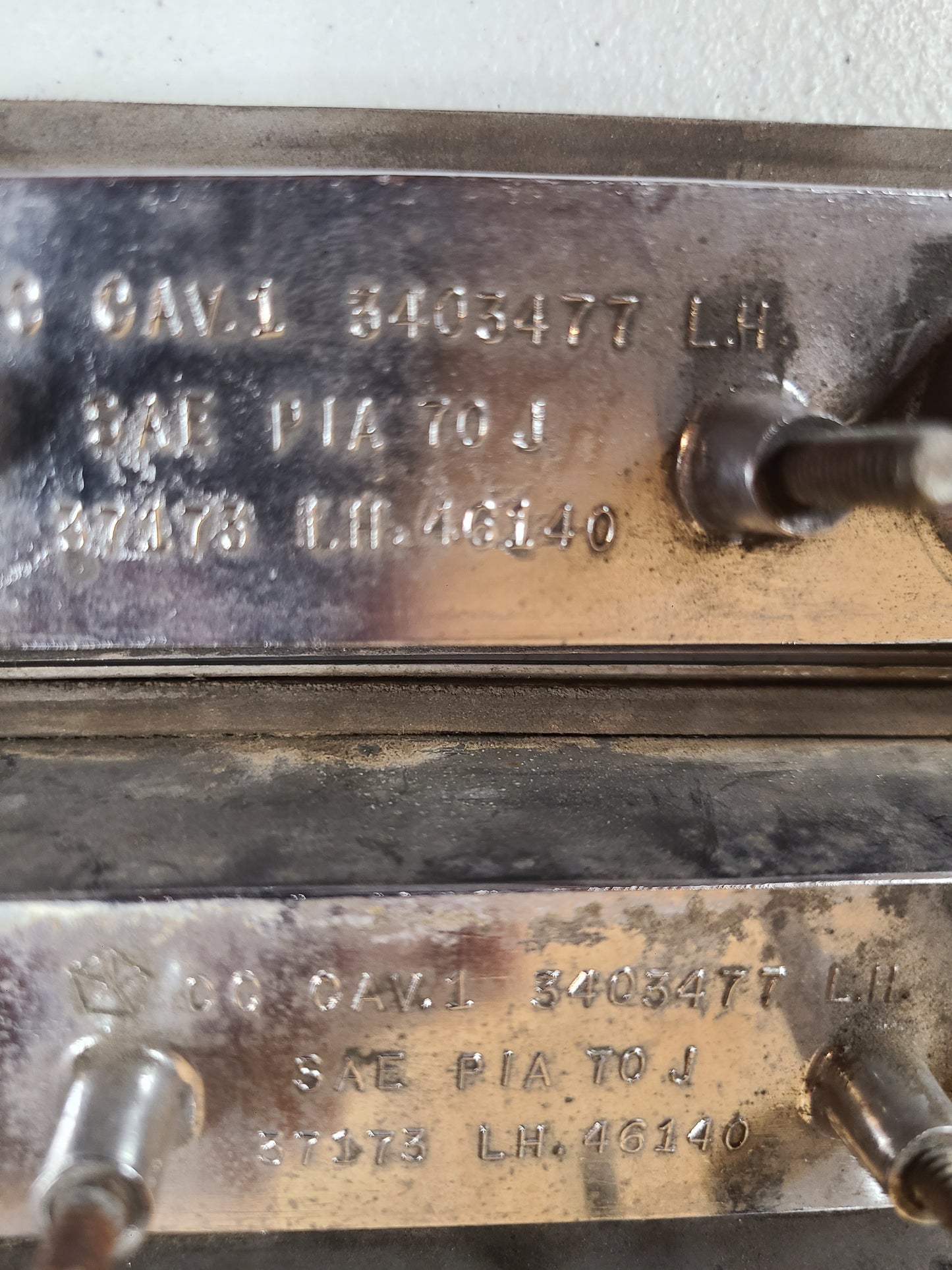 1970/1971 Dodge Challenger Rear LH Side Marker Light Assembly Part# 3403477