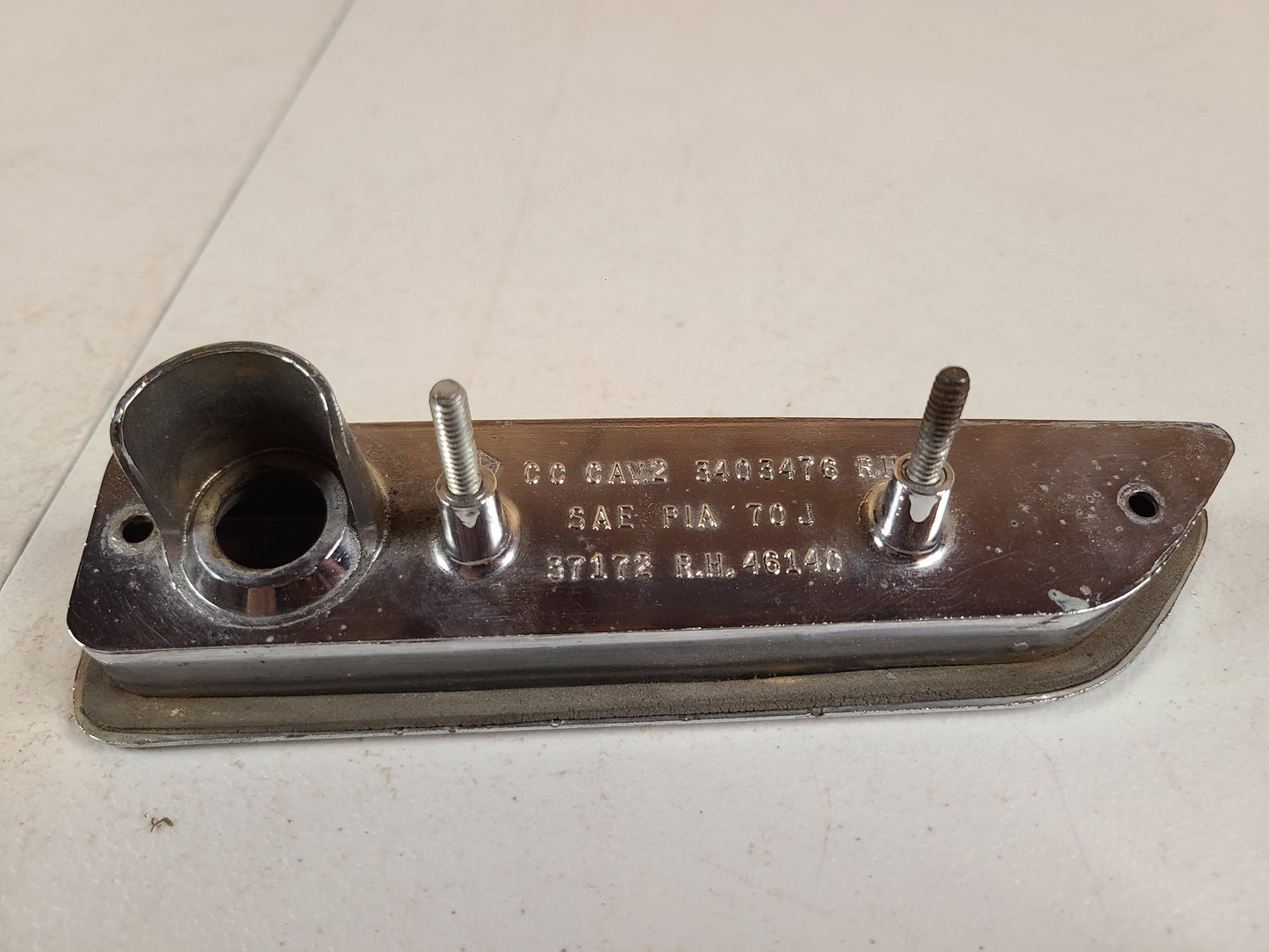 USED 1970/1971 Dodge Challenger Rear RH Side Marker Light Houseing Part# 3403476