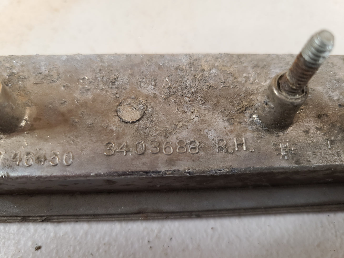 1970/1971 Dodge Dart Rear RH Side Marker Light Assembly Part# 3403688