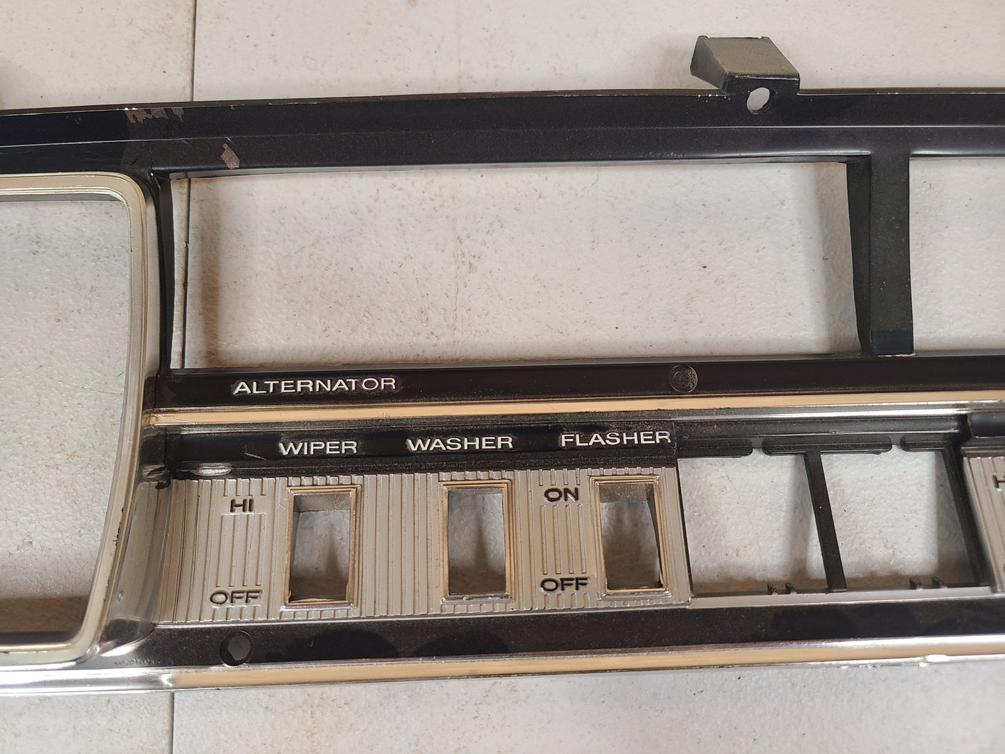 1967-68 Plymouth Fury Dash Bezel Part# 2857698