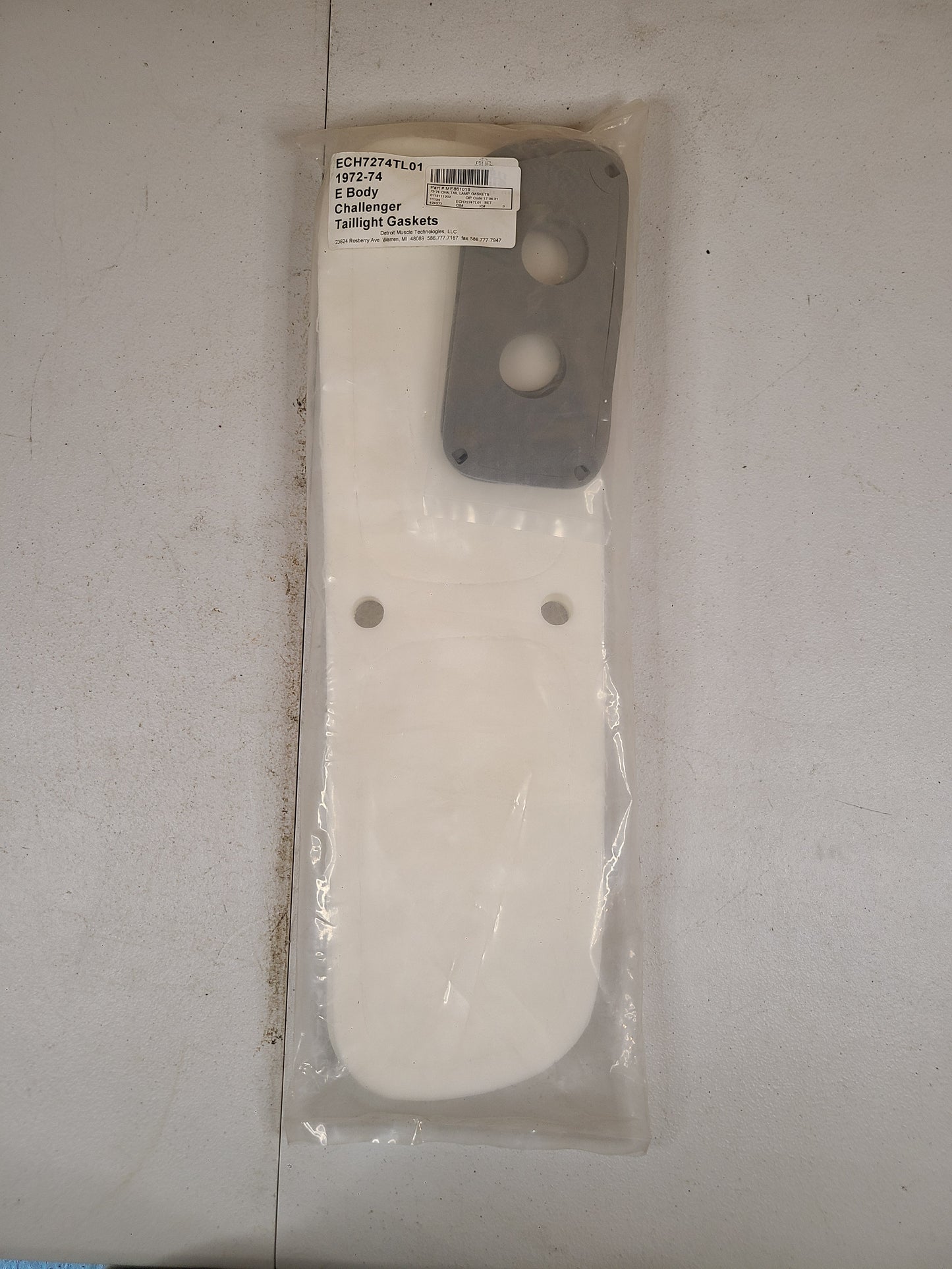 1972-74 Challenger Tail Light Gaskets (Detroit Muscle)