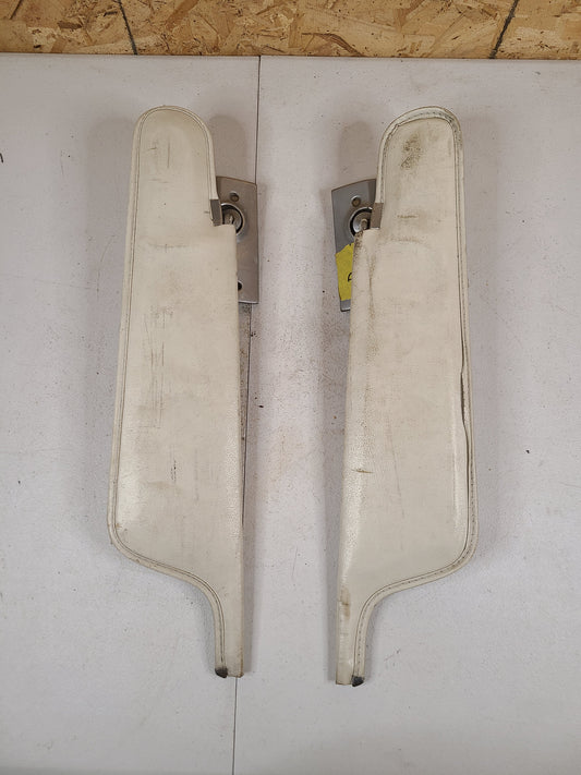 1970-71 Challenger Convertable Sunvisors  Part# 2964151/0 LH/RH