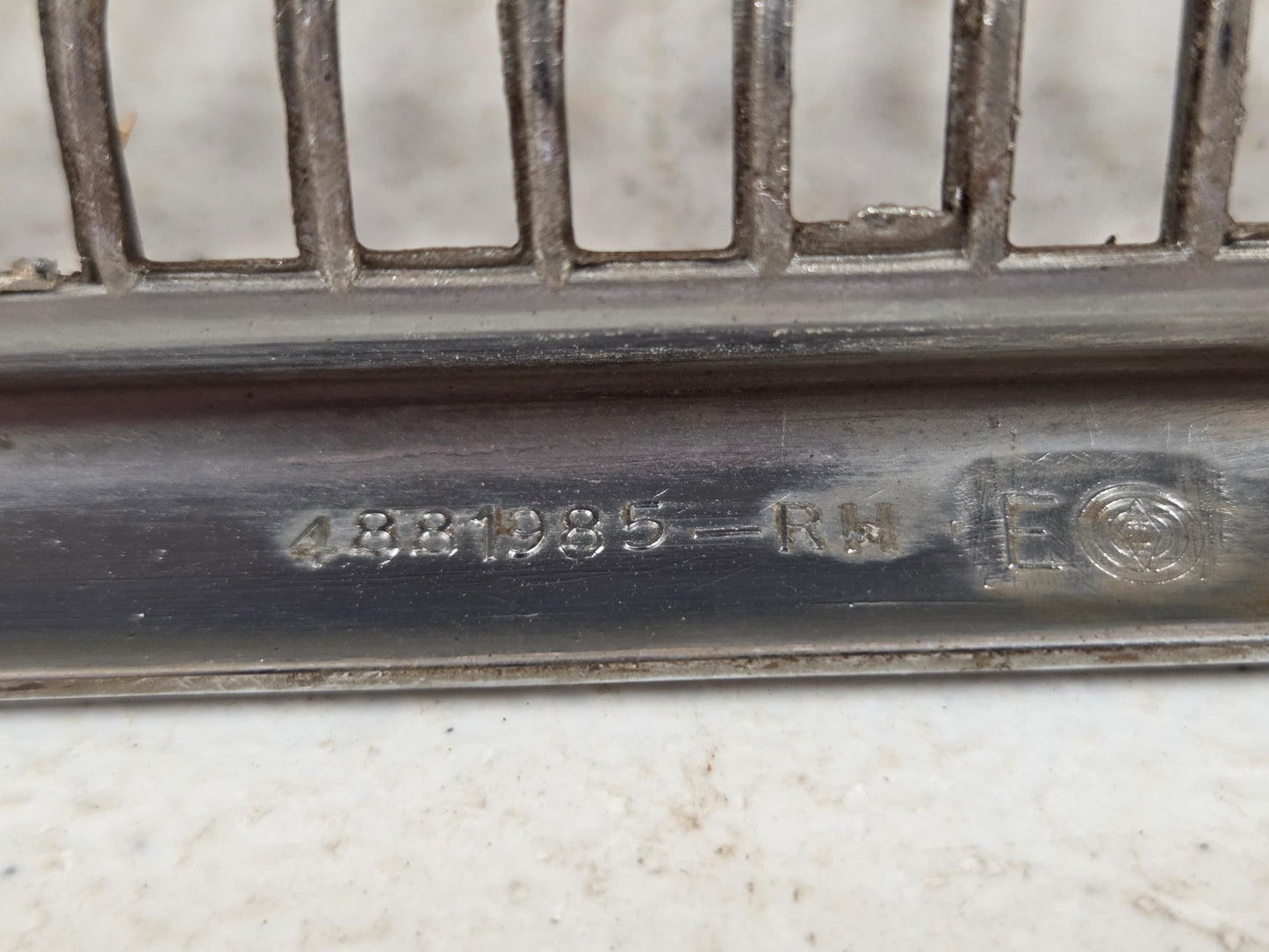 1963–1965 Buick Riviera Cowl Vent Screen Trim Molding LH/RH